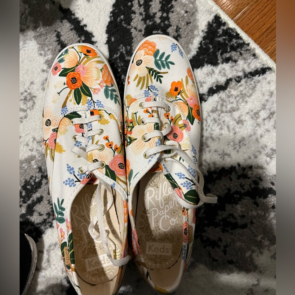 NIB Rifle Paper Co Keds